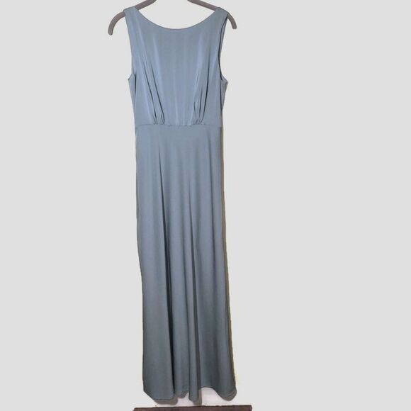 New Baltic Born Eucalyptus Green High Neck Sleeveless Maxi Dress Small - Picture 1 of 12